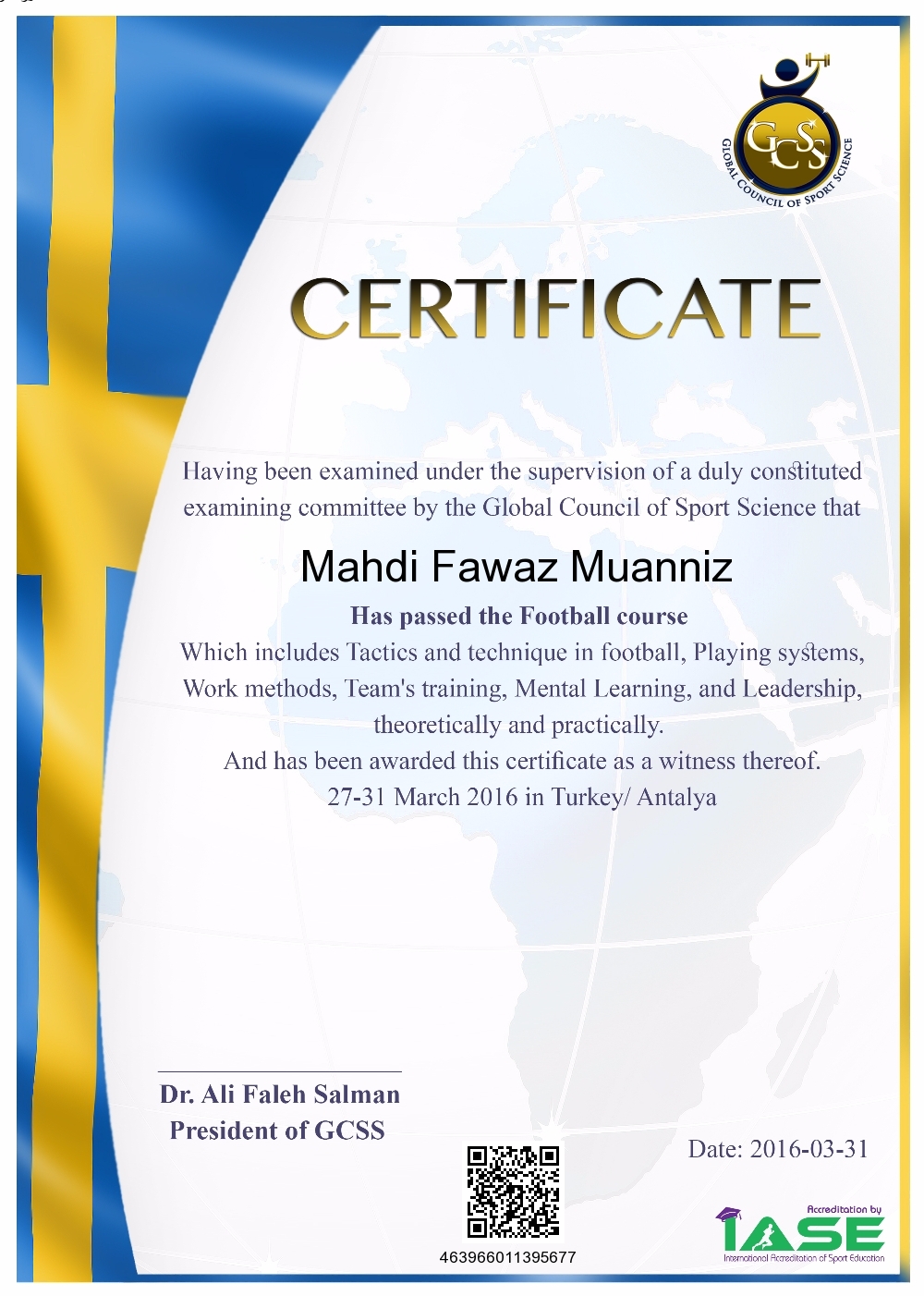 Mahdi Fawaz Muanniz